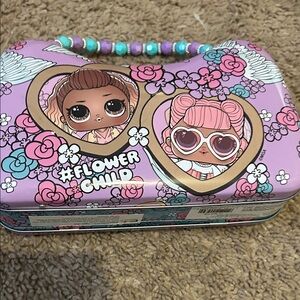 L.O.L. Surprise! Flower Child Tin Box - Pink and Purple